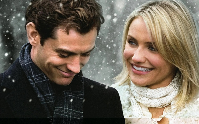 The Holiday 2006 stars Cameron Diaz and Jude Law