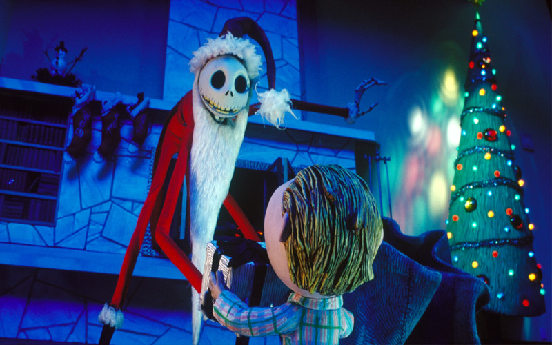 The poster of The Nightmare Before Christmas