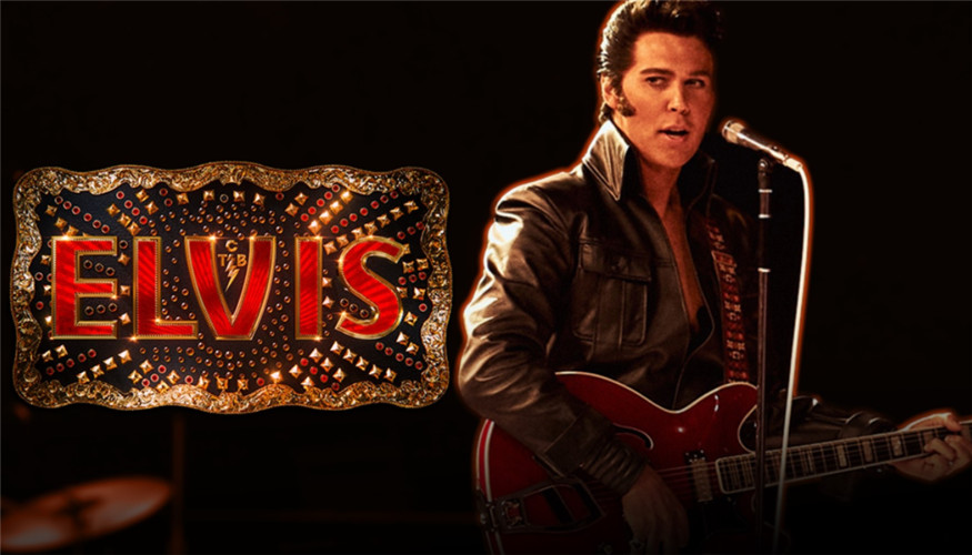 Austin Butler plays Elvis Presley in Elvis (2022)